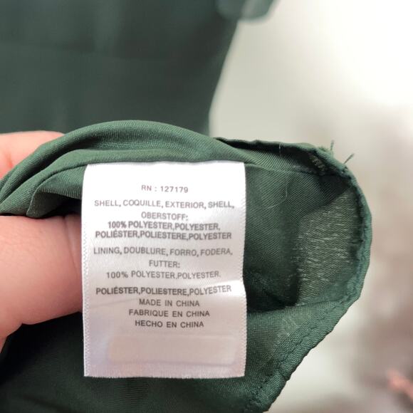 ANTHROPOLOGIE x BHLDN JENNY YOO Mila Maxi Dress Forest Green {I39} - Picture 7 of 7